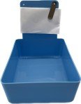 Dental Lab Pan Set - Blue, 12 Count