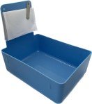 Dental Lab Pan Set - Blue, 12 Count