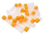 20pcs 5ml Plastic Test Tubes with Screw Caps