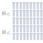 20pcs 5ml Plastic Test Tubes with Screw Caps