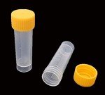 20pcs 5ml Plastic Test Tubes with Screw Caps