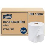 Tork Universal White Paper Towel Roll, 6 Rolls