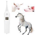 Digital Pet Thermometer for Dogs, Cats, and Livestock