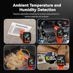 Infrared Thermometer with Probe for Industrial Use