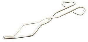 Stainless Steel Crucible Tongs - 10" Length