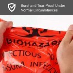 Heavy-Duty 10-Gallon Biohazard Waste Disposal Bags