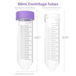 Leak-Proof Sterile Centrifuge Tubes with Graduations