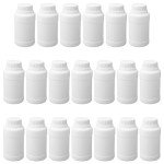 20-Pack 250ml PE Plastic Lab Bottles