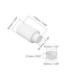 20-Pack 250ml PE Plastic Lab Bottles