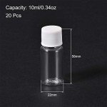 10ml Plastic Lab Reagent Bottles - 20 Pack