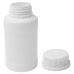 20-Pack 250ml PE Plastic Lab Bottles