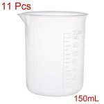 uxcell 150ml Graduated Plastic Measuring Cup Set