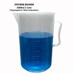 TN LAB 2000ml Beaker Pitcher with Strong Handle