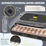 Sailnovo 70-Egg Incubator with Auto Turning & Humidity