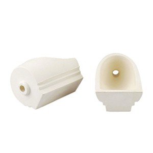 Melleco Quartz Zirconia Casting Crucible Set - 2pcs
