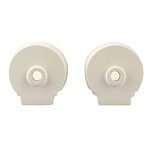 Melleco Quartz Zirconia Casting Crucible Set - 2pcs
