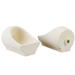 Melleco Quartz Zirconia Casting Crucible Set - 2pcs