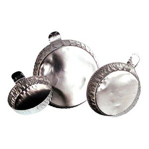 Qorpak Aluminum Weigh Dish 57mm, 1000 Pack