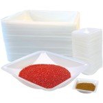 Disposable Weigh Boats - 125 Large & 125 Small