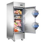 JINSONG 27" Stainless Steel Reach-in Freezer