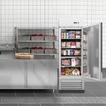 JINSONG 27" Stainless Steel Reach-in Freezer