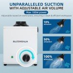 BAOSHISHAN 100W Solder Fume Extractor with Filter