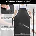 Heavy Duty Waterproof Rubber Apron for Lab Work