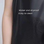 Waterproof Black Vinyl Apron - 43" Light Duty
