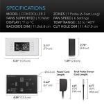 AC Infinity AIRPLATE T8 Dual-Fan Cooling System