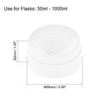 Plastic Lab Flask Support Stand, 90mm Diameter