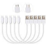 Pezin & Hulin 5-Pack Short Micro USB Cables