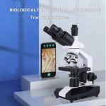 Herwicm Research Grade Trinocular Microscope with USB Camera