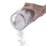 Hudson 1/2 Gallon Plastic Grip Jars, 6 Pack