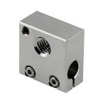 Nickel Plated Copper Heater Block for 3D Printers