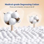 JMU Medical 500 Non-Sterile Cotton Swabs - 6 Inch