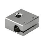 Nickel Plated Copper Heater Block for 3D Printers