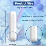 16PCS Magnetic Stirring Rod Set for Labs