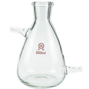 Deschem Glass Filtering Erlenmeyer Flask with Vacuum Adapter