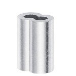 150PCS Aluminum Crimping Loop Sleeves for Cables