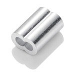 150PCS Aluminum Crimping Loop Sleeves for Cables