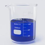 JOLABEAR 2000ml Borosilicate Glass Beakers
