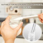 Zonon 6-Pack Stainless Steel Lab Spatula Set