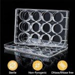 12 Well Cell Culture Plates - 5 Pack