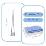 10µl Universal Pipette Tips - Clear, DNase/RNase Free