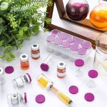 20 PCS 5ml Sterile Empty Vials with Labels