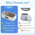 Ultrasonic Jewelry Cleaner with Digital Timer, 22oz