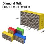 Diamond Hand Polishing Pads - 4 Pcs Set