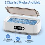 Ultrasonic Jewelry Cleaner with Digital Timer, 22oz