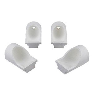 Melleco 4-Pack Dental Lab Casting Quartz Crucibles