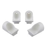 Melleco 4-Pack Dental Lab Casting Quartz Crucibles